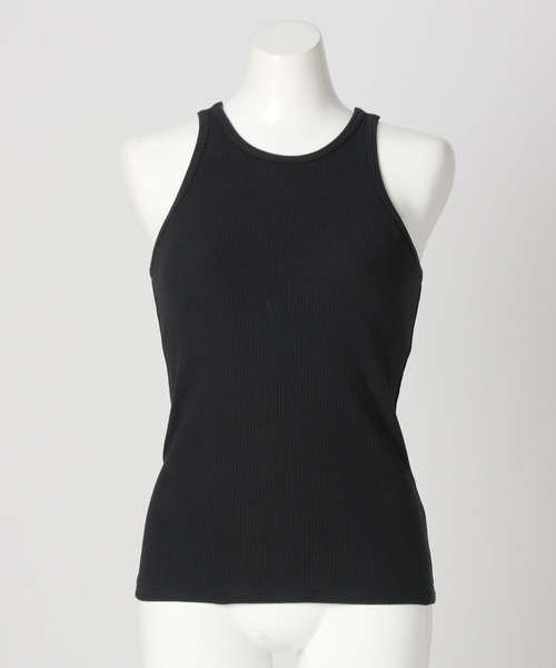 bijorie（ビジュリィ）の「【bijorie】カップ付きアメスリ／NEW BASIC series 23S（タンクトップ・レディース・チャコールグレー/オフホワイト/レッド・MEDIUM/LARGE/LG）」の4枚目の写真