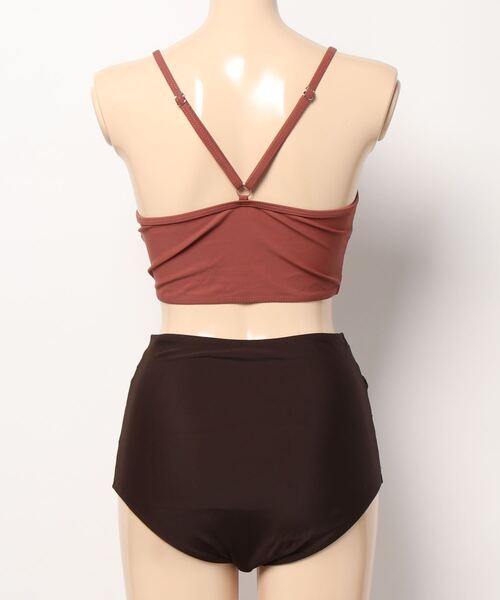 REBALANCE（リバランス）の「ハイウェストビキニ（水着・レディース・B/A/C・MEDIUM/LARGE/X-LARGE）」の4枚目の写真