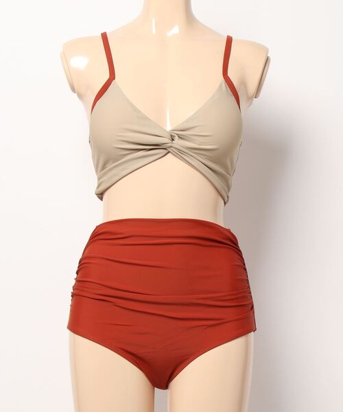 REBALANCE（リバランス）の「ハイウェストビキニ（水着・レディース・B/A/C・MEDIUM/LARGE/X-LARGE）」の6枚目の写真