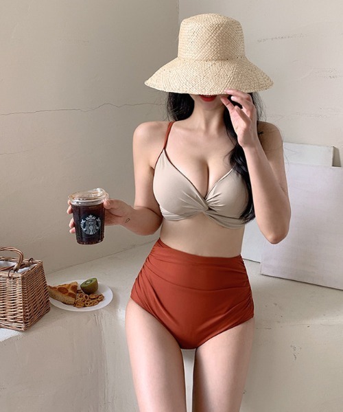 REBALANCE（リバランス）の「ハイウェストビキニ（水着・レディース・B/A/C・MEDIUM/LARGE/X-LARGE）」の19枚目の写真