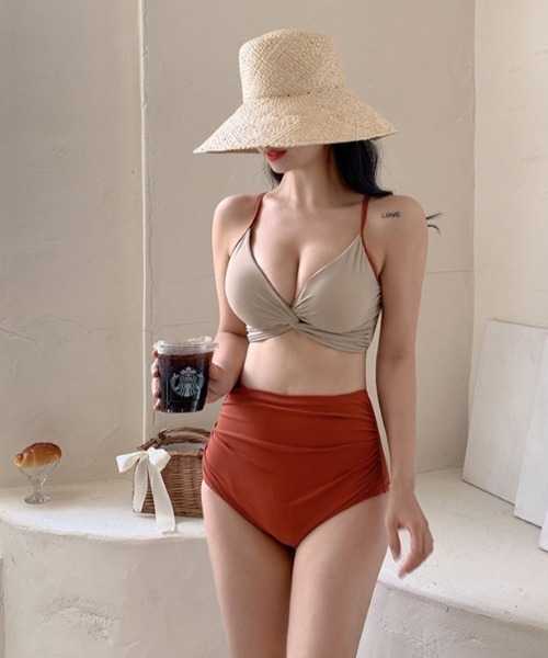 REBALANCE（リバランス）の「ハイウェストビキニ（水着・レディース・B/A/C・MEDIUM/LARGE/X-LARGE）」の21枚目の写真