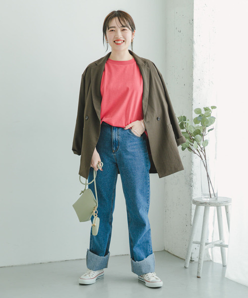 ITEMS URBANRESEARCH（アイテムズ アーバンリサーチ）の「『UR TECH』クルーネックノースリーブTシャツ（Tシャツ/カットソー・レディース・ホワイト/レッド/ブラック/ブルー系その他・FREE）」の15枚目の写真