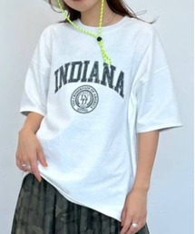 niko and... | リバーシブルロゴワイドTシャツ(Tシャツ/カットソー)