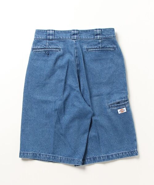 Dickies（ディッキーズ）の「Dickies/ディッキーズ DENIM MULTI-USE POCKET WORK SHORT（デニムパンツ・メンズ・サックスブルー/インディゴブルー・L/M）」の3枚目の写真