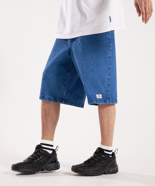 Dickies（ディッキーズ）の「Dickies/ディッキーズ DENIM MULTI-USE POCKET WORK SHORT（デニムパンツ・メンズ・サックスブルー/インディゴブルー・L/M）」の7枚目の写真