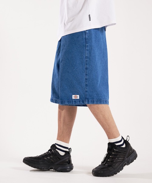 Dickies（ディッキーズ）の「Dickies/ディッキーズ DENIM MULTI-USE POCKET WORK SHORT（デニムパンツ・メンズ・サックスブルー/インディゴブルー・L/M）」の8枚目の写真