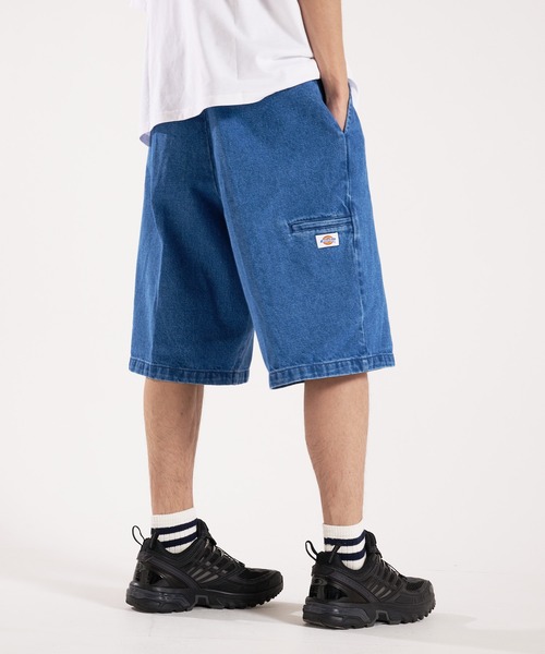 Dickies（ディッキーズ）の「Dickies/ディッキーズ DENIM MULTI-USE POCKET WORK SHORT（デニムパンツ・メンズ・サックスブルー/インディゴブルー・L/M）」の13枚目の写真