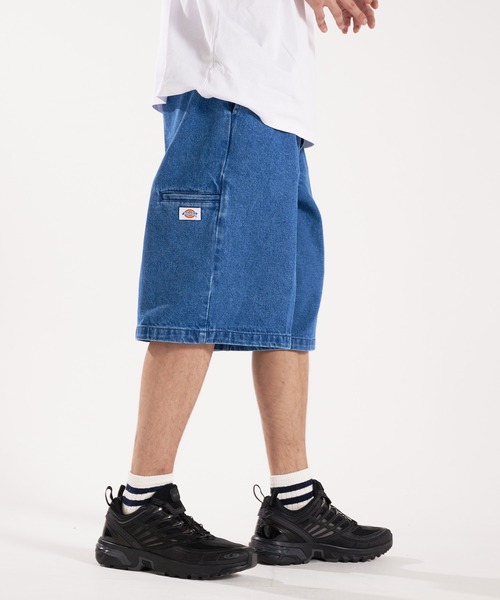 Dickies（ディッキーズ）の「Dickies/ディッキーズ DENIM MULTI-USE POCKET WORK SHORT（デニムパンツ・メンズ・サックスブルー/インディゴブルー・L/M）」の14枚目の写真