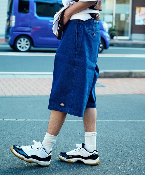 Dickies（ディッキーズ）の「Dickies/ディッキーズ DENIM MULTI-USE POCKET WORK SHORT（デニムパンツ・メンズ・サックスブルー/インディゴブルー・L/M）」の18枚目の写真