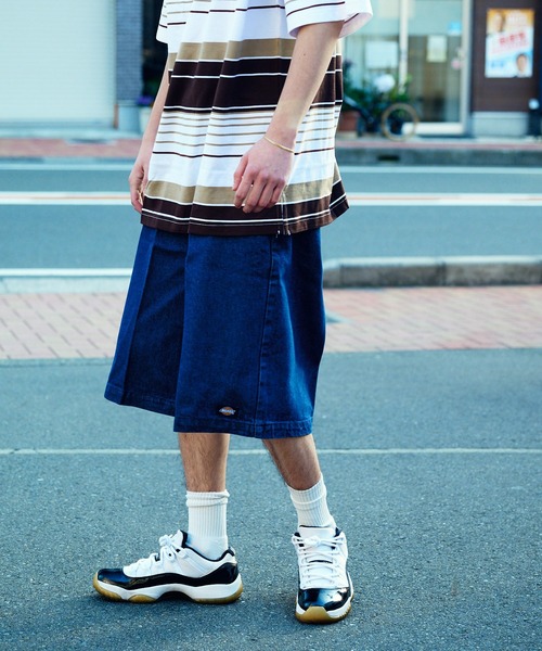 Dickies（ディッキーズ）の「Dickies/ディッキーズ DENIM MULTI-USE POCKET WORK SHORT（デニムパンツ・メンズ・サックスブルー/インディゴブルー・L/M）」の20枚目の写真