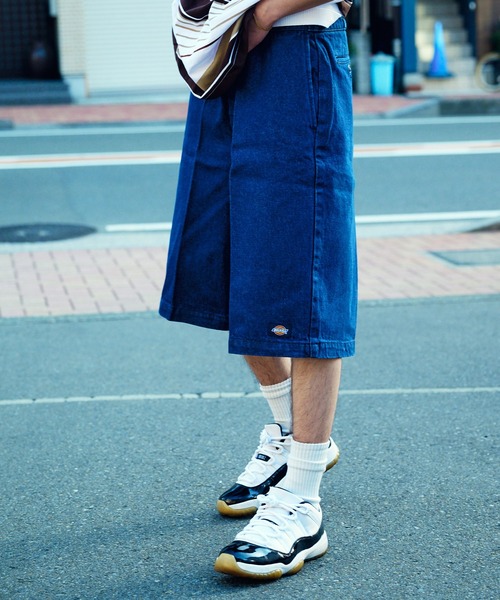 Dickies（ディッキーズ）の「Dickies/ディッキーズ DENIM MULTI-USE POCKET WORK SHORT（デニムパンツ・メンズ・サックスブルー/インディゴブルー・L/M）」の19枚目の写真