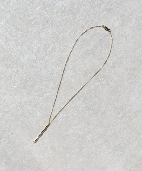 un dix cors（アンディコール）の「変形バーメタルネックレス（ネックレス・レディース・ゴールド・FREE）」の7枚目の写真