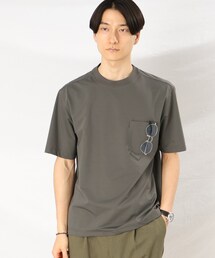 TAKEO KIKUCHI（タケオキクチ）の「◆【マルデオリ】　タイプライター ジャージ Tシャツ（Tシャツ/カットソー）」