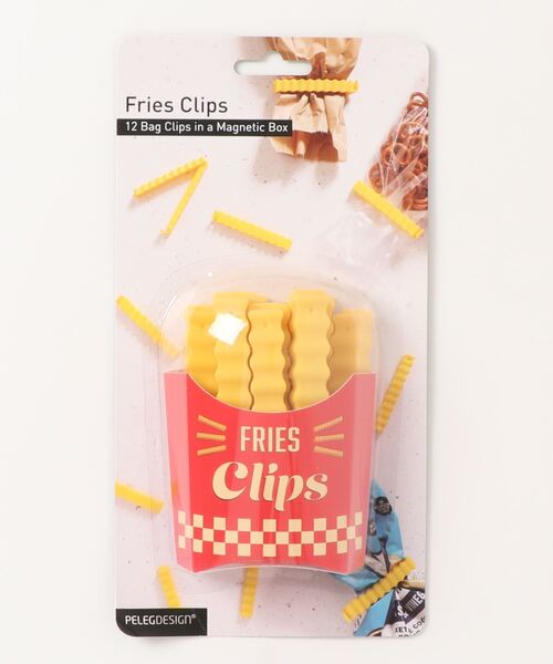 BIRTHDAY BAR（バースデイバー）の「Pelegdesign フライドポテトクリップ（カトラリー・レディース・イエロー・フリー）」の4枚目の写真