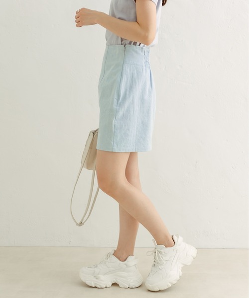 OLIVE des OLIVE（オリーブデオリーブ）の「ミニスカート×チュールスカートSET（スカート・レディース・ワンウォッシュ/オフホワイト/ブラック・FREE）」の15枚目の写真