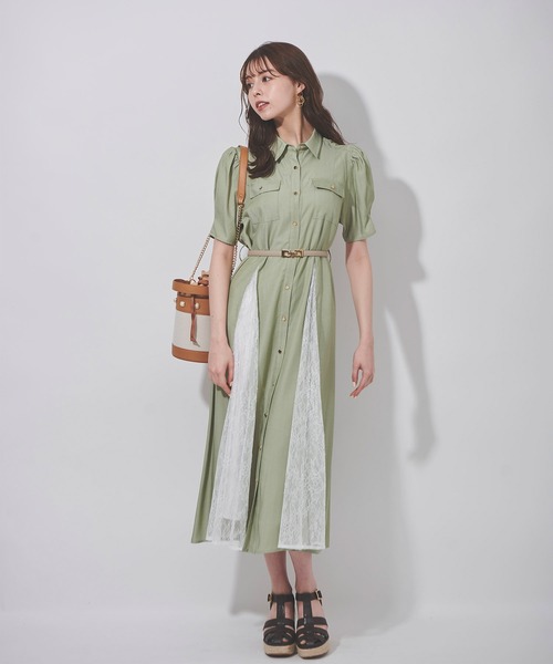 31 Sons de mode（トランテアン　ソン　ドゥ　モード）の「ゴールドバックルスライドベルト（ベルト・レディース・ベージュ/ブラック・フリー）」の13枚目の写真