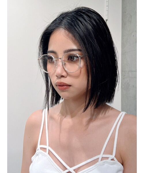 GYDA（ジェイダ）の「クリアフレームラウンドサングラス（サングラス・レディース・クリア/グレー・FREE）」の6枚目の写真