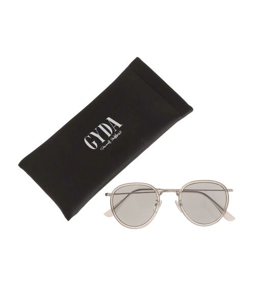 GYDA（ジェイダ）の「クリアフレームラウンドサングラス（サングラス・レディース・クリア/グレー・FREE）」の10枚目の写真