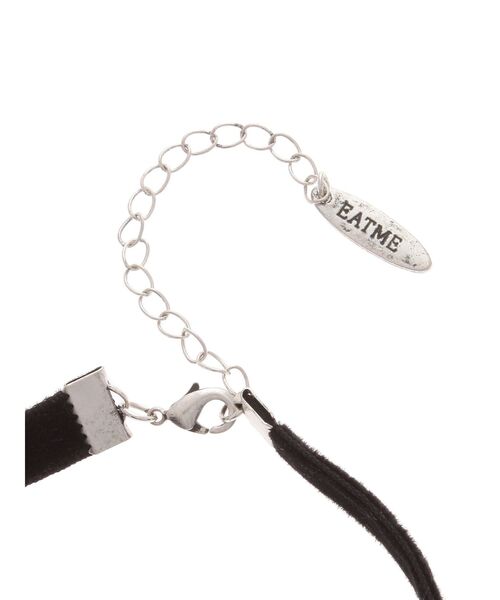 EATME（イートミー）の「EMロゴパールベロアチョーカー（チョーカー・レディース・ブラック・FREE）」の9枚目の写真