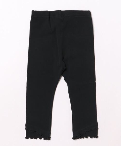 trois lapins kp（トロワラパンケーピー）の「微起毛フライス ストレッチレギンス(80~90)（レギンス/スパッツ・キッズ・ブラック/チャコールグレー/ピンク・90cm/80ｃｍ）」の5枚目の写真