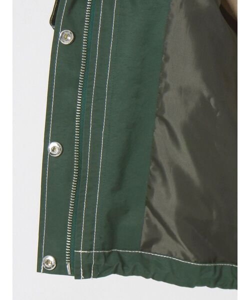 jouetie（ジュエティ）の「ショートマウンテンブルゾン（ブルゾン・レディース・グレー/グリーン/アイボリー・MEDIUM）」の11枚目の写真