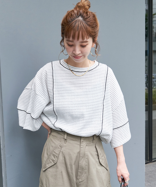 B.C STOCK（ベーセーストック）の「シャーリングボーダー BIG T