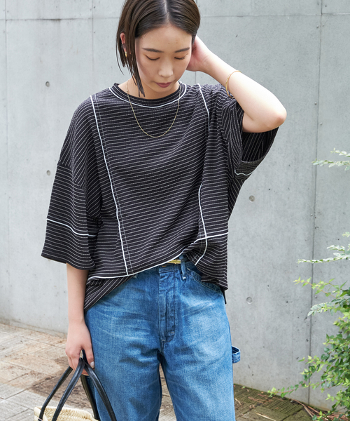 B.C STOCK（ベーセーストック）の「シャーリングボーダー BIG T