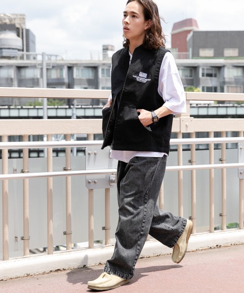 WEGO(ウィゴー)の「WEGO/ワーカーズベスト(ベスト・メンズ・ブラウン/ブラック/スカイブルー・FREE)」の15枚目の写真