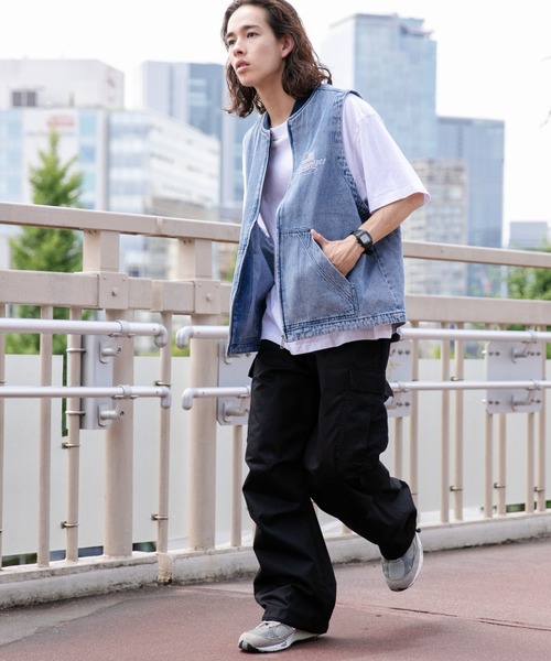 WEGO(ウィゴー)の「WEGO/ワーカーズベスト(ベスト・メンズ・ブラウン/ブラック/スカイブルー・FREE)」の21枚目の写真