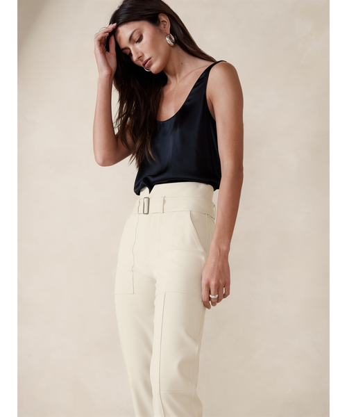 Banana Republic(バナナリパブリック)の「リファイン ユーティリティパンツ(その他パンツ・レディース・アイボリー/ブラック/ブラウン・6/2/00/4/0/8)」の15枚目の写真