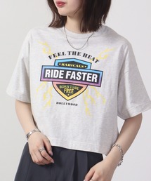 spiritoso Ride Faster ピグメントTシャツ 半袖