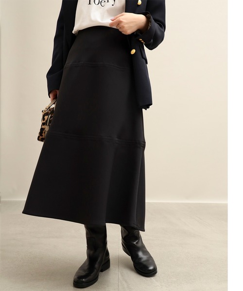 Demi-Luxe BEAMS/ティアード ステッチ スカート 【公式通販】