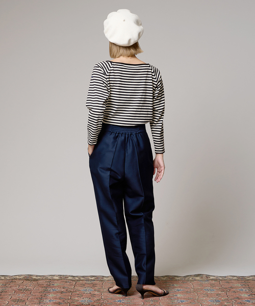 IENA LA BOUCLE（イエナラブークル）の「【LE MINOR/ルミノア 】MARINIERE CARRE カットソー（Tシャツ/カットソー・レディース・ブラック・FREE）」の9枚目の写真