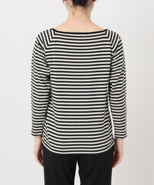 IENA LA BOUCLE（イエナラブークル）の「【LE MINOR/ルミノア 】MARINIERE CARRE カットソー（Tシャツ/カットソー・レディース・ブラック・FREE）」の14枚目の写真