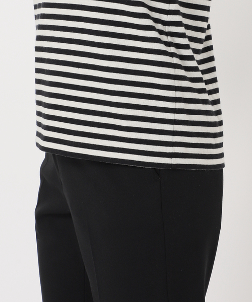 IENA LA BOUCLE（イエナラブークル）の「【LE MINOR/ルミノア 】MARINIERE CARRE カットソー（Tシャツ/カットソー・レディース・ブラック・FREE）」の19枚目の写真