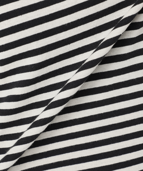 IENA LA BOUCLE（イエナラブークル）の「【LE MINOR/ルミノア 】MARINIERE CARRE カットソー（Tシャツ/カットソー・レディース・ブラック・FREE）」の21枚目の写真