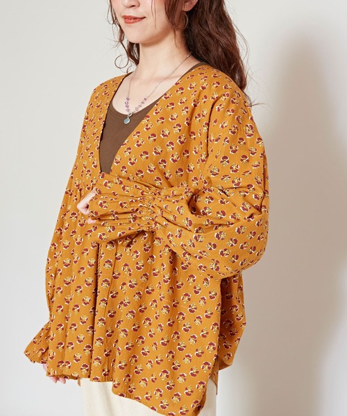 チャイハネ（チャイハネ）の「【チャイハネ】アロラカーディガン（カーディガン/ボレロ・レディース・ブルー/ブラウン/グリーン/マスタード/ネイビー/パープル/レッド・FREE）」の21枚目の写真