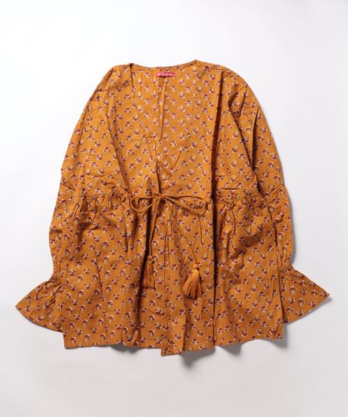 チャイハネ（チャイハネ）の「【チャイハネ】アロラカーディガン（カーディガン/ボレロ・レディース・ブルー/ブラウン/グリーン/マスタード/ネイビー/パープル/レッド・FREE）」の14枚目の写真