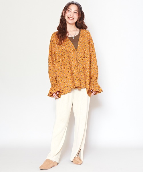 チャイハネ（チャイハネ）の「【チャイハネ】アロラカーディガン（カーディガン/ボレロ・レディース・ブルー/ブラウン/グリーン/マスタード/ネイビー/パープル/レッド・FREE）」の15枚目の写真