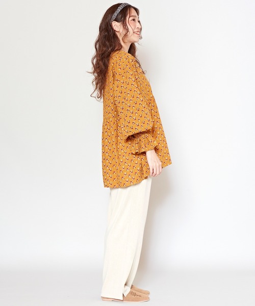 チャイハネ（チャイハネ）の「【チャイハネ】アロラカーディガン（カーディガン/ボレロ・レディース・ブルー/ブラウン/グリーン/マスタード/ネイビー/パープル/レッド・FREE）」の18枚目の写真