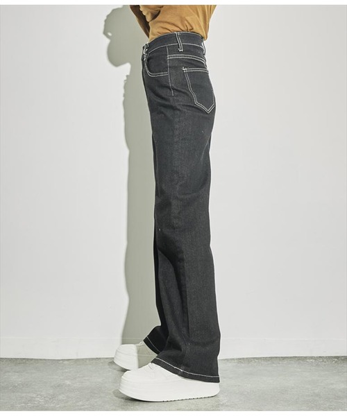 ANAP（アナップ）の「ストレッチデニムロングパンツ（デニムパンツ・レディース・ブルー/ブラック/インディゴブルー・S/M）」の19枚目の写真