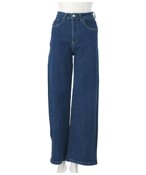 ANAP（アナップ）の「ストレッチデニムロングパンツ（デニムパンツ・レディース・ブルー/ブラック/インディゴブルー・S/M）」の15枚目の写真