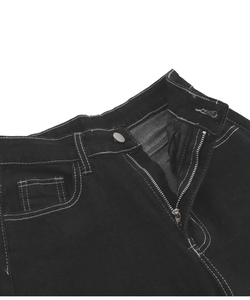 ANAP（アナップ）の「ストレッチデニムロングパンツ（デニムパンツ・レディース・ブルー/ブラック/インディゴブルー・S/M）」の17枚目の写真