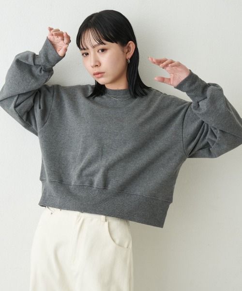 Aunt Marie's(アントマリーズ)の「バックレースアップショートプルオーバー(Tシャツ/カットソー・レディース・ホワイト/チャコールグレー/レッド・FREE)」の11枚目の写真