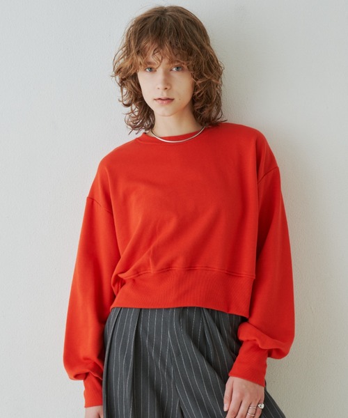 Aunt Marie's(アントマリーズ)の「バックレースアップショートプルオーバー(Tシャツ/カットソー・レディース・ホワイト/チャコールグレー/レッド・FREE)」の22枚目の写真