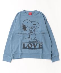 【 Manhattan Portage / マンハッタンポーテージ 】 スヌーピー プリント スウェット プルオーバー 23FW-MP-M551 MNF