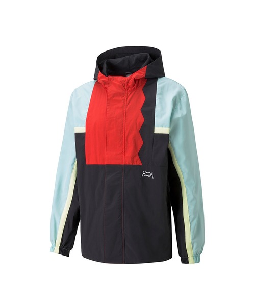 PUMA(プーマ)の「PUMA COMMITMENT DAY JACKET(プーマ コミットメント デイ ジャケット)(マウンテンパーカー・メンズ・ブラック・X-LARGE/MEDIUM/LARGE)」の1枚目の写真