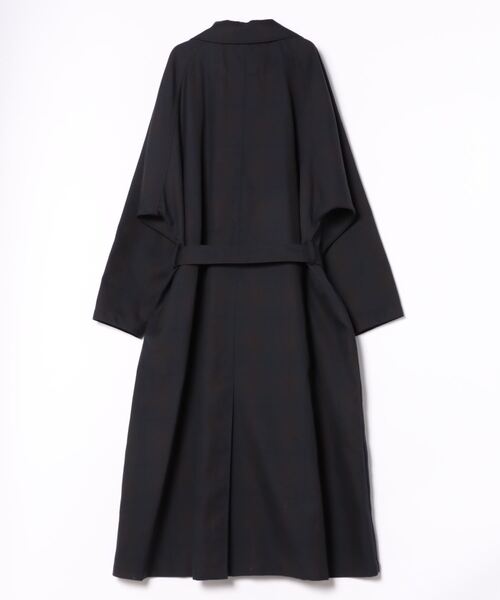 Hart（ハート）の「Hart / wool check long coat(ウールチェックロングコート)（その他アウター・レディース・ネイビー・38）」の3枚目の写真
