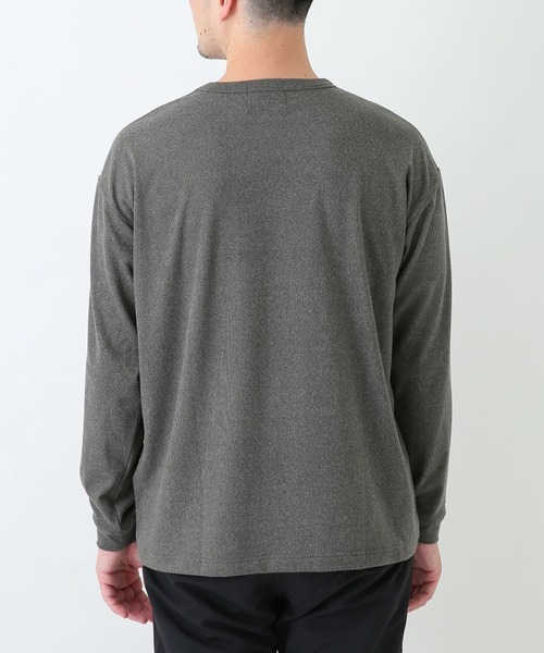 URBAN RESEARCH Sonny Label（アーバンリサーチサニーレーベル）の「スーパーストレッチロングスリーブTシャツ（Tシャツ/カットソー・メンズ・ブラウン/ブラック/オフホワイト/チャコールグレー・LARGE/MEDIUM）」の13枚目の写真