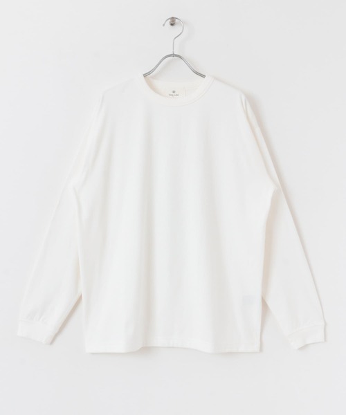 URBAN RESEARCH Sonny Label（アーバンリサーチサニーレーベル）の「スーパーストレッチロングスリーブTシャツ（Tシャツ/カットソー・メンズ・ブラウン/ブラック/オフホワイト/チャコールグレー・LARGE/MEDIUM）」の19枚目の写真